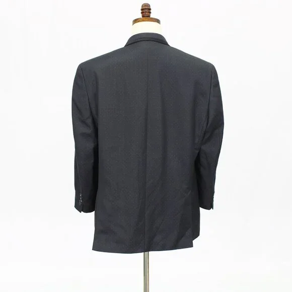 Sean John 46R 40x29 Gray Solid 2-Button Suit R812
